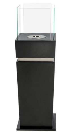 Elegant gulv biopejs med glas