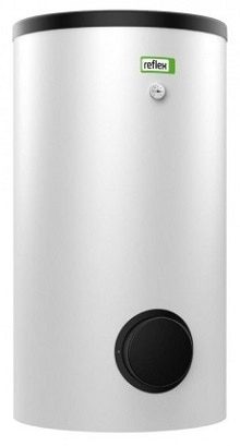 400 L varmtvandsbeholder med 1 spiral
