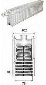 Purmo pris radiator CV22- 200 mm